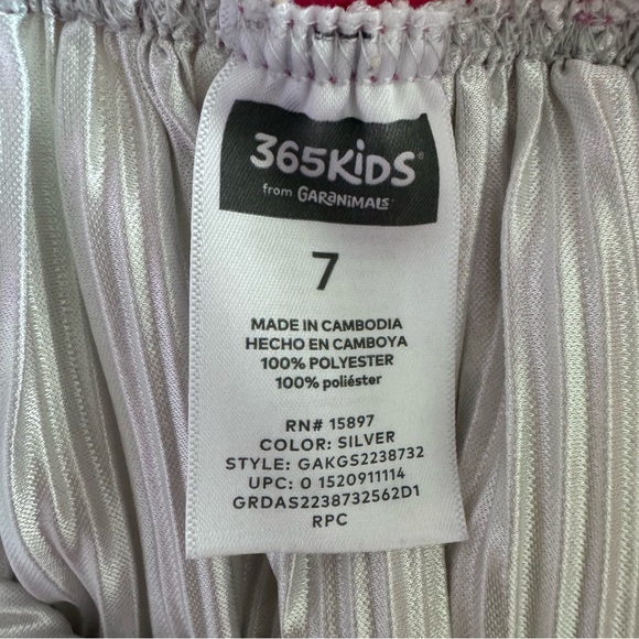 NWOT 365Kids from Garanimals Nice Flowy Pleated Skirt - Picture 4 of 4